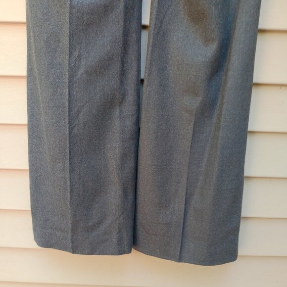 Banana Republic Martin Fit Gray Dress Pants 521383 Wool Blend Trousers - Picture 9 of 12